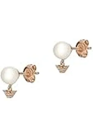 Emporio Armani Pendientes para mujer de Acero Inoxidable o Semipreciosos con Cierre Push Back