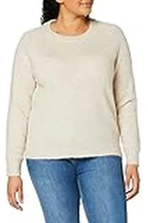 SELECTED Slflulu LS Knit O-Neck Noos Suéter, Detalles de Abedul: Mezcla, XS para Mujer