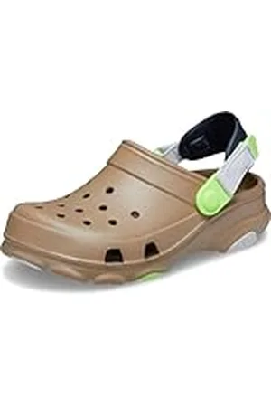 Crocs Unisex Niño All Terrain Clog T Zueco, Khaki/Multi, 20/21 EU