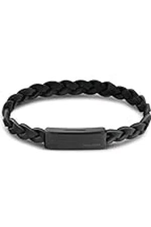 Calvin Klein Pulsera de piel para Hombre Colección WRAPPED & BRAIDED - 35000129