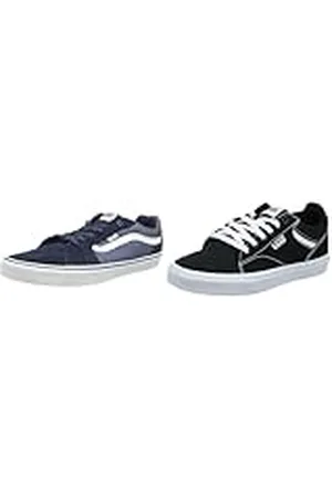 Vans Sneaker Canvas Black White 43 EU + Sneaker Suede Canvas Dress Blues Vintage Indigo 43 EU