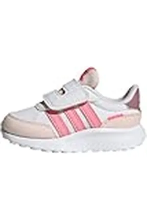 adidas Run 70s Shoes, Zapatillas para Correr Unisex bebé, White/Bliss Pink/Lucid Pink, 21 EU