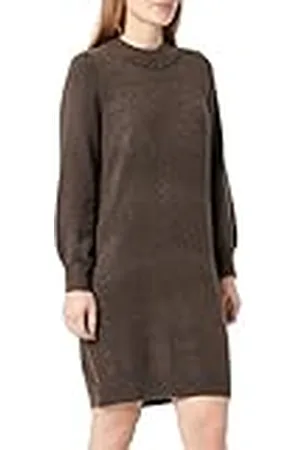 JDY Rue L/S-Vestido de Cuello Alto, , L para Mujer