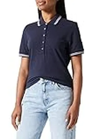 Geox W Polo, Azul Nights, L para Mujer