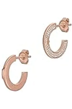 Emporio Armani Pendientes de aro para mujer Plata de ley tono EG3590221