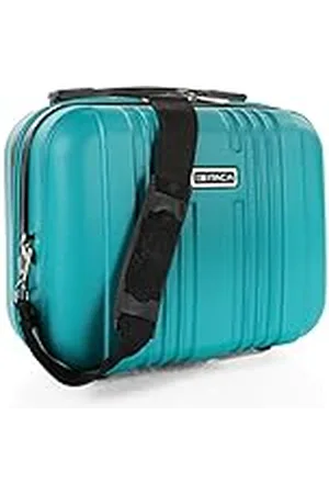 Itaca Neceser Rígido ABS Grande de Viaje, Maleta de Aseo. Cierre Cremallera. Cinta Trolley, Asa Retráctil y Bandolera. Múltiples Compartimentos. Ligero y Cómodo. T71535, (Sevron)