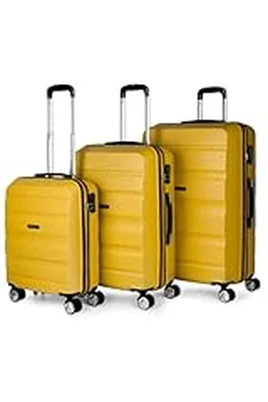Itaca Maletas de Viaje Juego Maletas 4 Ruedas - Juego de Maletas de Viaje - Juego Maletas de Viaje Ligeras. Candado de combinacion