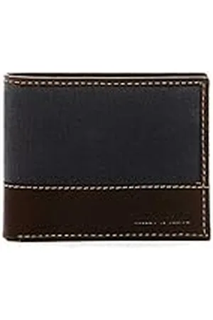 Timberland Cartera de Lona de Cuero Baseline para Hombre con Bolsillo abatible Adjunto, , Talla única