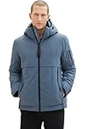 TOM TAILOR 1037353 Chaqueta, 32506-Dusty Dark Teal, XL para Hombre