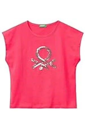 Benetton Camiseta 3i1xc10j8, , 130 cm para Niñas