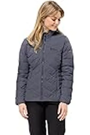 Jack Wolfskin Tundra Down Jkt W Chaqueta de Plumas, Delfín, S para Mujer
