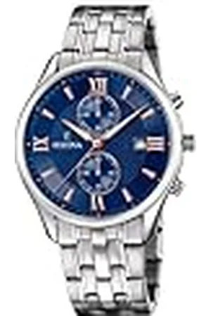 Festina Reloj Cronógrafo para Hombre de Cuarzo con Correa en Acero Inoxidable F6854/6