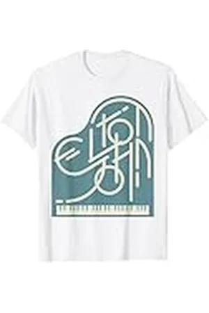 Elton John Logotipo oficial de Camiseta