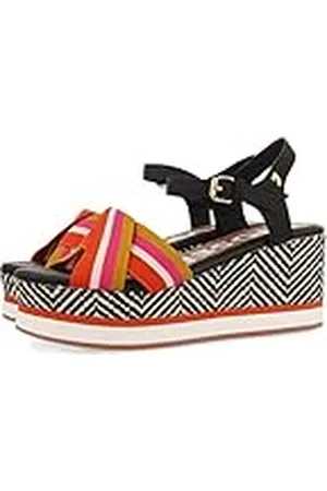 Gioseppo Sandalias Color con Cintas de Colores y Plataforma para Mujer guaduas