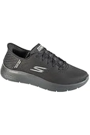 Skechers Go Walk Flex New World, Zapatillas Hombre, Black, 43.5 EU