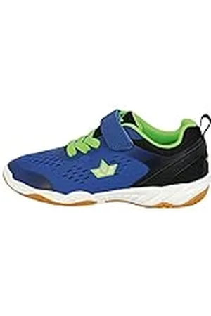 LICO Key VS, Zapato de Tribunal Interior, Blau/Marine/Lemon, 34 EU