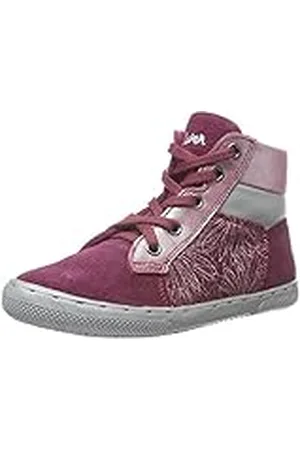 QS by s.Oliver 35216, Zapatillas Altas Niñas, Rosa (Fuxia Comb 599), 31 EU