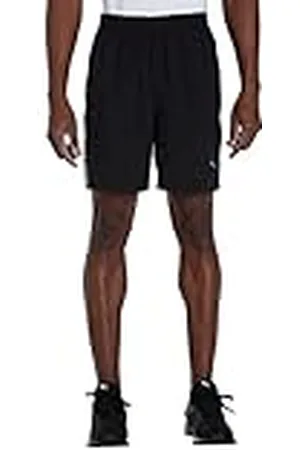 PUMA Ajuste Corto Tejido con Cinta de 7 Pulgadas Pantalones Punto, Hombre, Negro Black, L