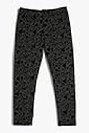 Koton Flare Leggings Gleamy Star Printed Elastic Waist, Leggings niñas,