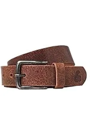 JACK & JONES JACK&JONES JACIAN Leather Belt cinturón de Cuero, , 90 para Hombre
