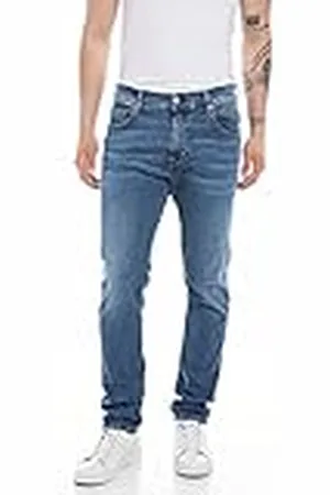 Replay Mickym Jeans, 009 Azul Medio, 30W x 34L para Hombre