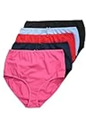 Ulla Popken 5er Pack, Maxi Slips Ropa Interior, , 62-64 Mujeres