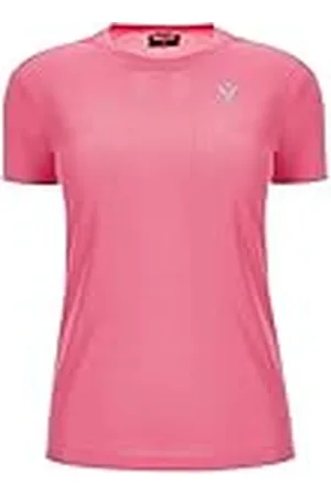 macron Run Prime Scd Carmen Camiseta Print Aurora Pink SS Wmn, Mujer, , S