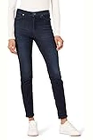 Amazon Pantalón Vaquero Pitillo de Talle Medio Mujer, , 38