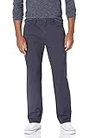 Amazon Pantalón Chino Elástico Cómodo con 5 Bolsillos de Ajuste Deportivo (Previamente Goodthreads) Hombre, , 35W / 30L
