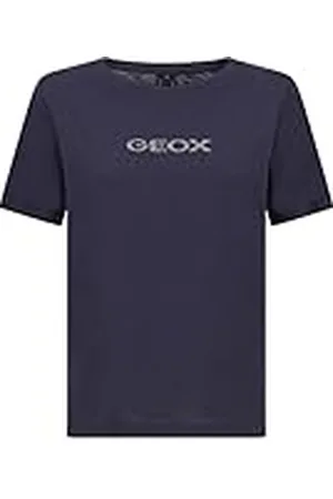 Geox W T-Shirt Logo Camiseta, , XS para Mujer