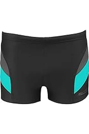 Aquaspeed Andy Boys Aquashorts - Bañador para niño, Todo el año, Niños, Color Gris/Azul, tamaño 152