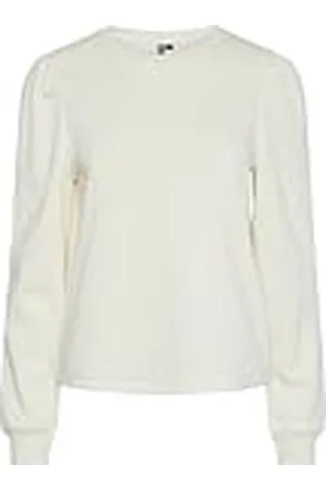 Pieces® Pcchilli LS Puff Sweat Noos CP BC Sudadera, , S para Mujer