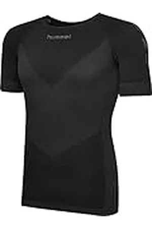 Hummel First Seamless Jersey S/S Jerséis para Hombres Jersey, Hombre, Negro, M/L