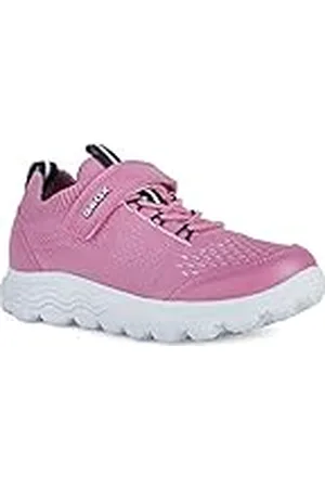 Geox J Spherica Girl B, Sneakers para Niña, Rojo (Fuchsia), 37 EU