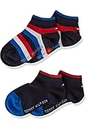 Tommy Hilfiger 354010001 Calcetines, Niños, Azul (Midnight Blue 563), 35-38 (Tamaño del fabricante:035)