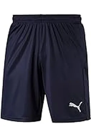 PUMA Hombre Pantalones Cortos, Peacoat/White, M