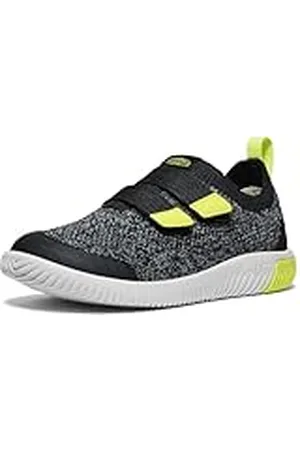 Keen KNX Knit Double Strap, Sneakers, Black/Evening Primrose, 32 EU
