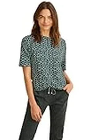 CECIL B322928 Camiseta con Detalle de Botones, , XS Mujeres