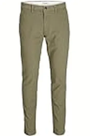 JACK & JONES Jpstmarco Jjdave Noos Pantalones Chinos, Verde Oliva, 27W x 32L para Hombre