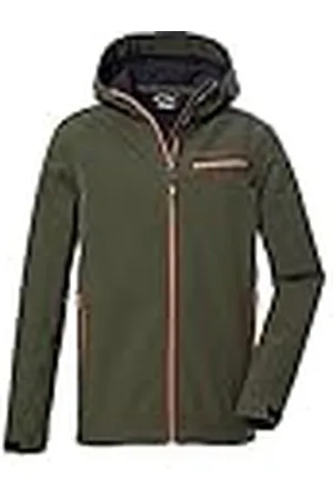 Killtec Niño Chaqueta softshell con capucha/chaqueta exterior repelente al agua KOW 157 BYS SFTSHLL JCKT, , 176, 40913-000
