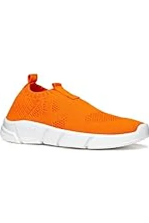 Geox J ARIL Boy A, Zapatillas, Orange, 28 EU