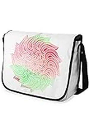 Bonamaison – Bolsas de Mensajero con Pulsera Negra para Estudiantes, Mochilas Escolares para niñas y niños, 29 x 36 cm