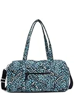 Vera Bradley Bolsa de Viaje icónica Mediana para Mujer, Bolsa de algodón Exclusiva, Talla única, , Talla única, Bolsa de Viaje Mediana de algodón