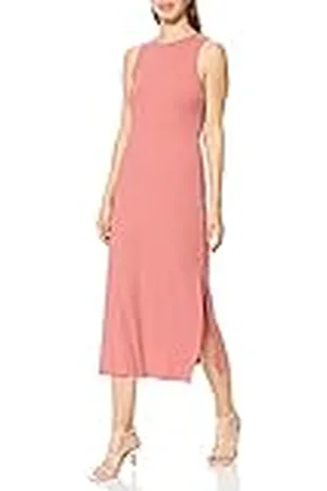 Hurley W Side Slit Rib Maxi Dress