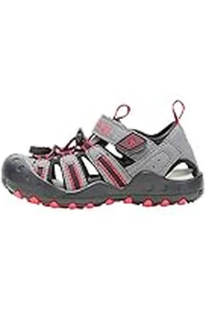 Kamik Crab, Sandalias Planas, Charcoal Red, 26 EU