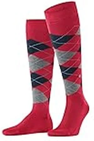 Burlington Manchester M Kh algodón estampados 1 par, Calcetines largos Hombre, , 40-46