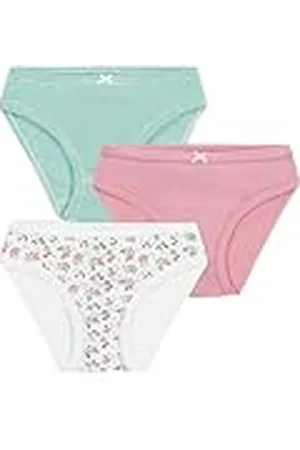 Petit Bateau A0D2N Braga, , 8 ANS (Pack de 3) para Niñas
