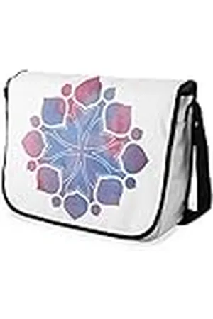Bonamaison – Bolsas de Mensajero con Pulsera Negra para Estudiantes, Mochilas Escolares para niñas y niños, 29 x 36 cm