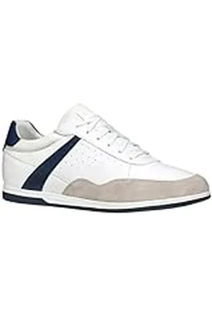 Geox U Renan C, Zapatillas Hombre, White/Avio, 43 EU