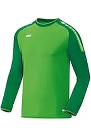 Jako Campeón Sudadera de Entrenamiento, Hombre, Verde Suave/Verde Deportivo, 140